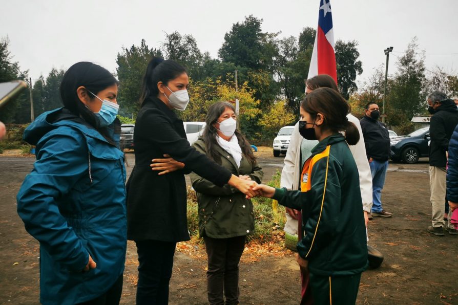 CNR enseña a escolares y agricultores de Los Ángeles a reutilizar aguas servidas para riego