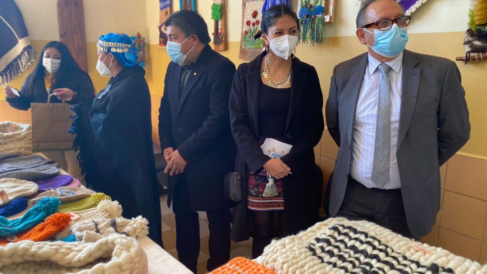Autoridades de Biobío conmemoran día de la Mujer Indígena en Liceo Nuevo Mundo de Mulchén