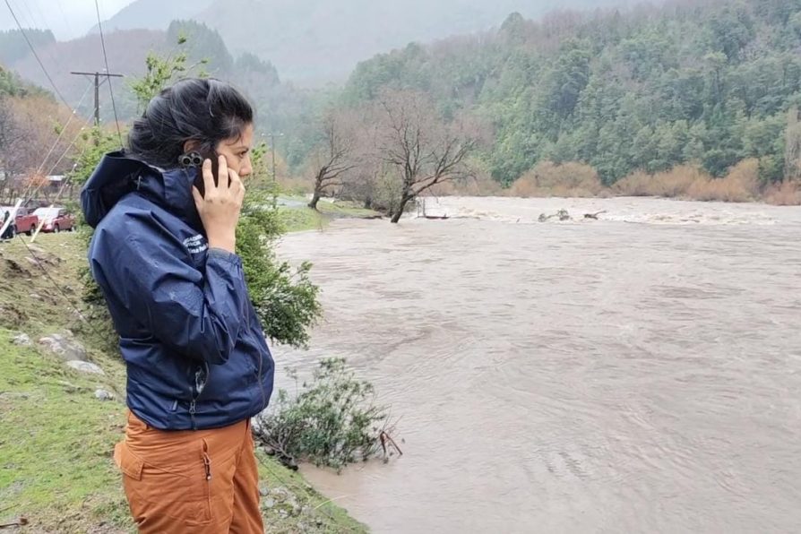 Delegada Purrán convocó a autoridades y privados para trabajo de prevención ante desborde de ríos