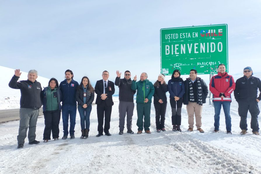 Paso Pichachén: Delegada Presidencial visita ‘Pino Hachado’ con miras a construcción de nuevo Complejo Fronterizo en Biobío