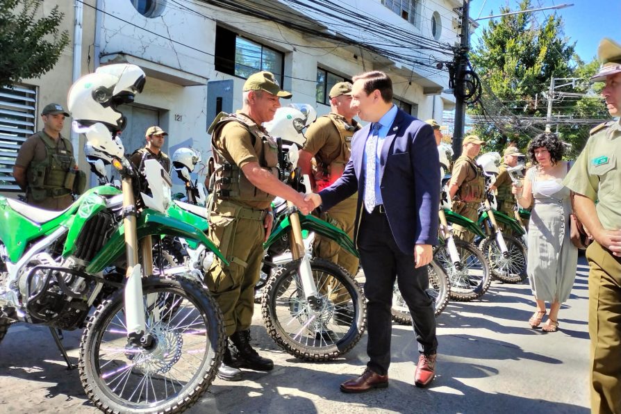 Refuerzan a Carabineros de la provincia de Biobío con 23 nuevos vehículos