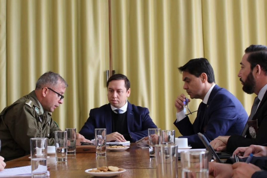 Delegado Presidencial lideró reunión de preparación por sistema frontal