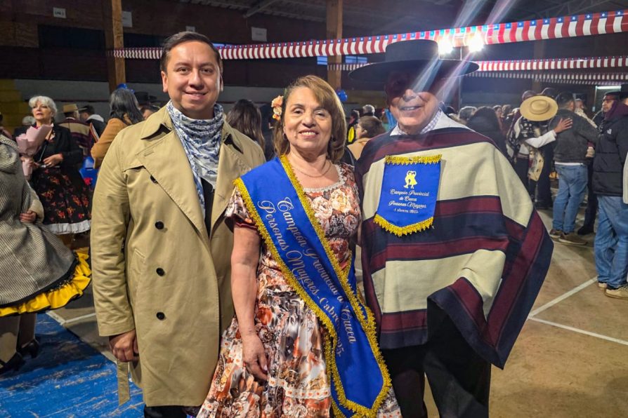 Pareja de Negrete gana Campeonato Provincial de Cueca del Adulto Mayor